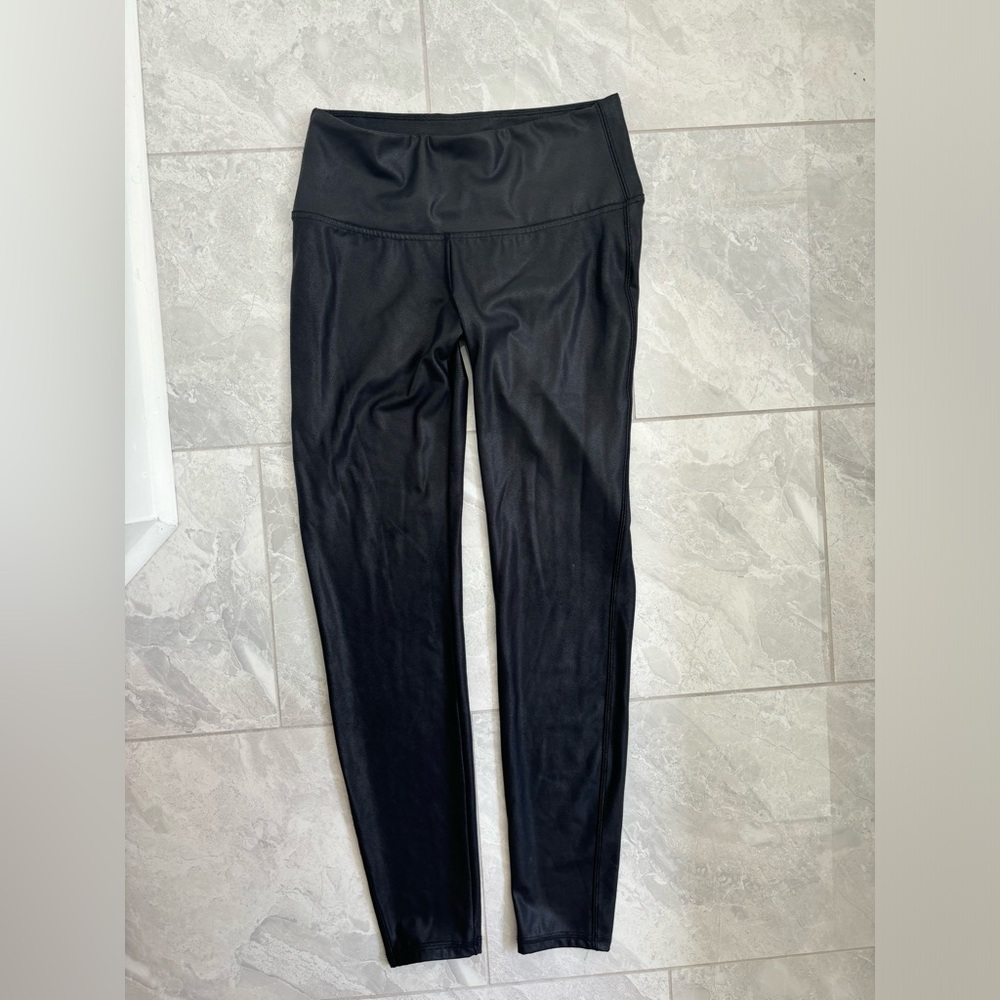 Time and Tru Faux Leather Look Leggings
